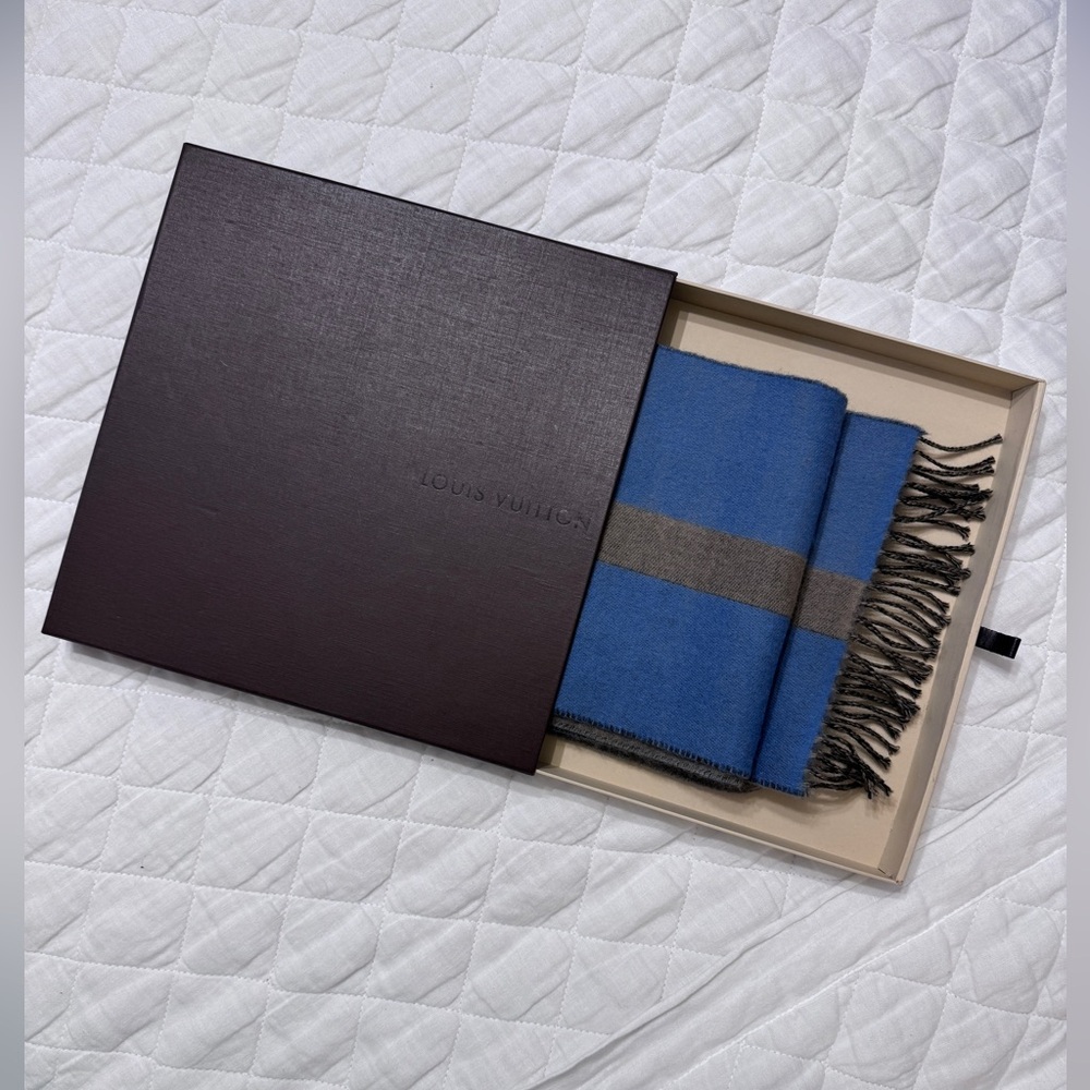 Louis Vuitton Wool / Cashmere Scarf - Men’s Collection - Picture 5 of 10